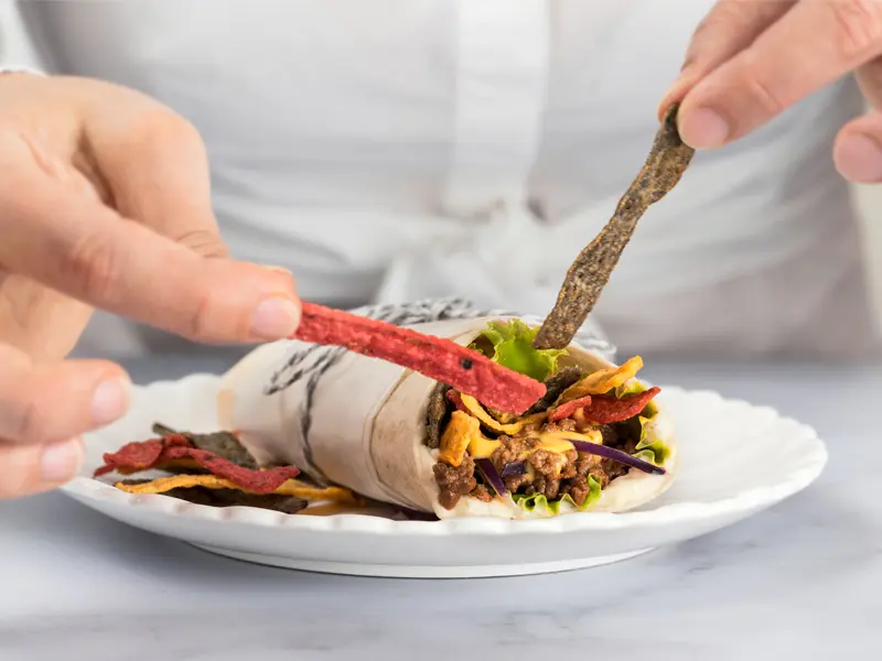 Burrito Crunch con Tortitiras ¡Yaestá!