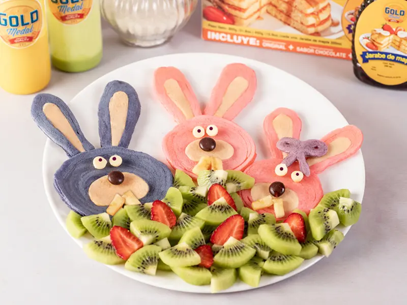 Conejitos de Panqueques