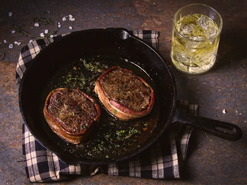 Filet Mignon Envuelto en Tocino