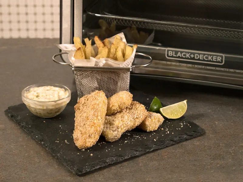 Fish & Chips sin Aceite