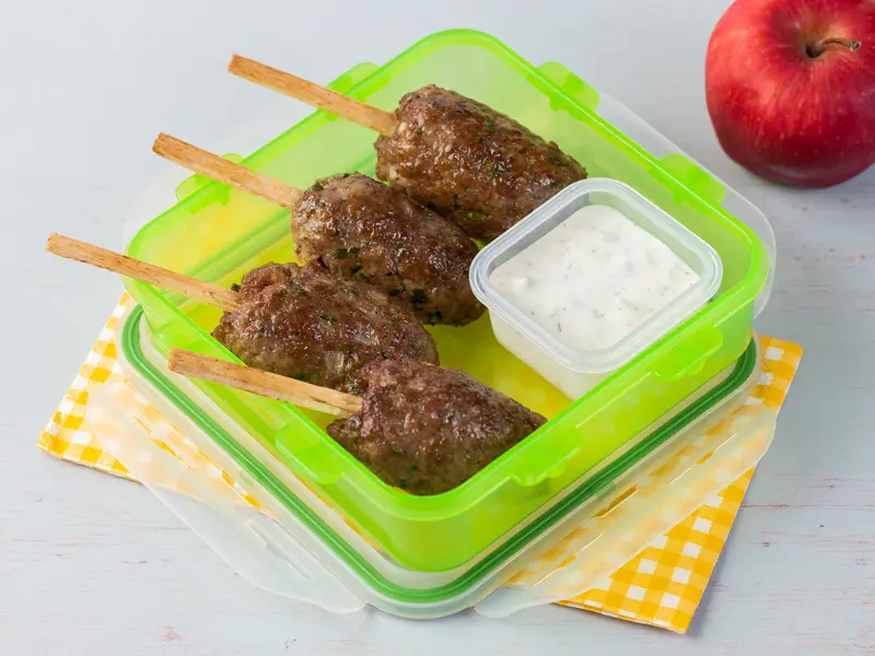 Kebabs de Carne Molida