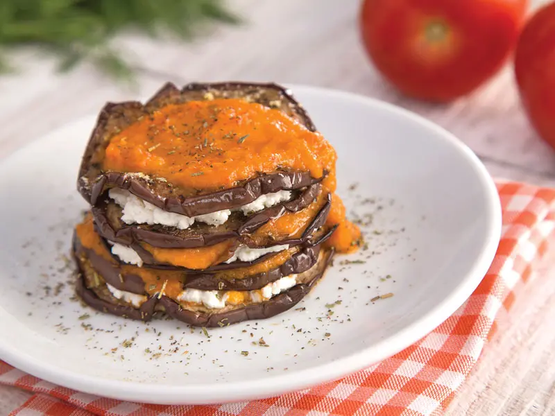 Lasagna de berengena