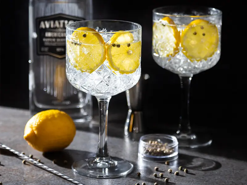 Lime Pepper Gin Tonic
