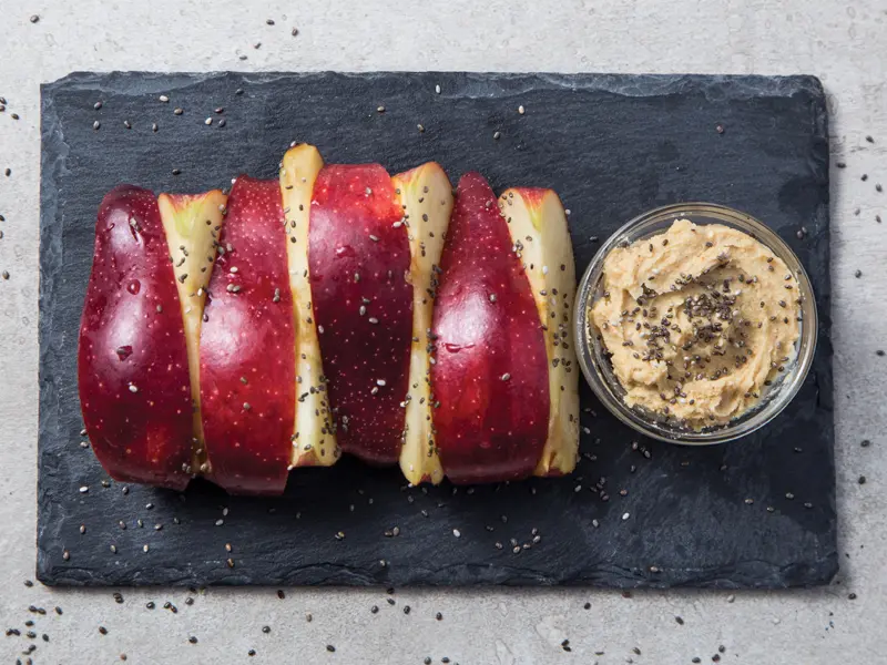 Manzana con Mantequilla de Marañón