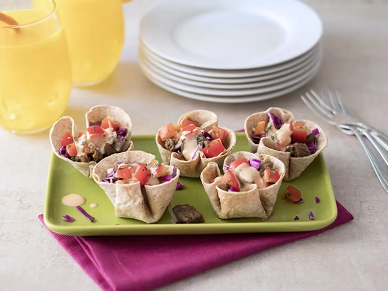 Mini Canastas de Tacos
