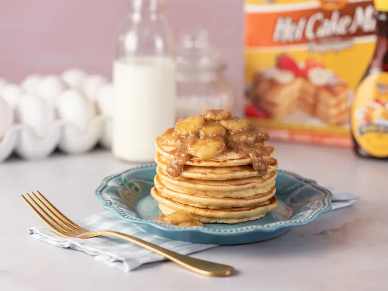 Panqueques Banana Foster