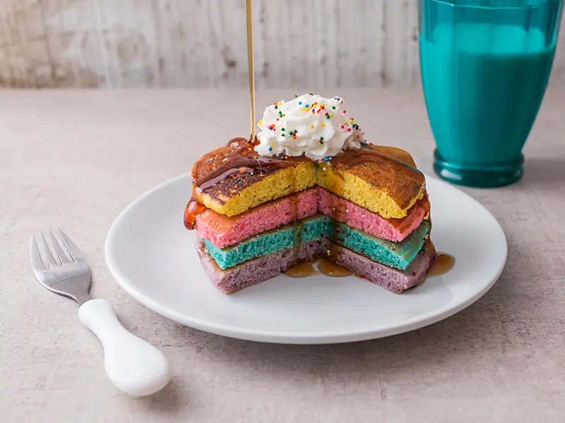 Panqueques de Banano Arcoiris Gold Medal