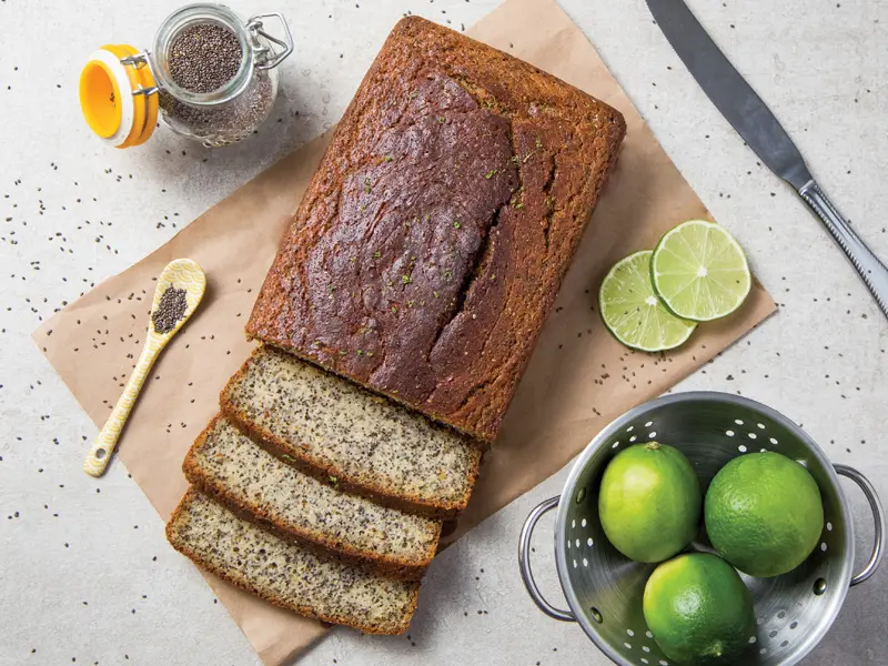 Pastel de Limón, Amapola y Chía
