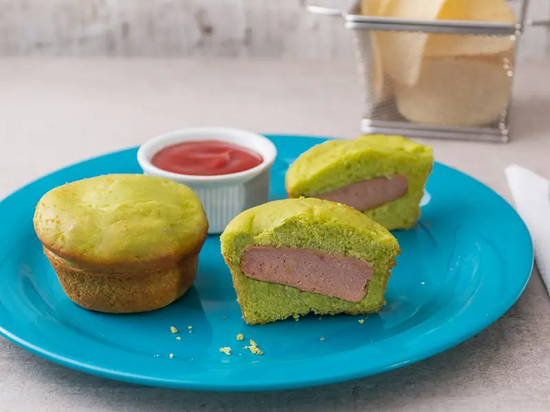 Pastelitos con Salchichas Escondidas