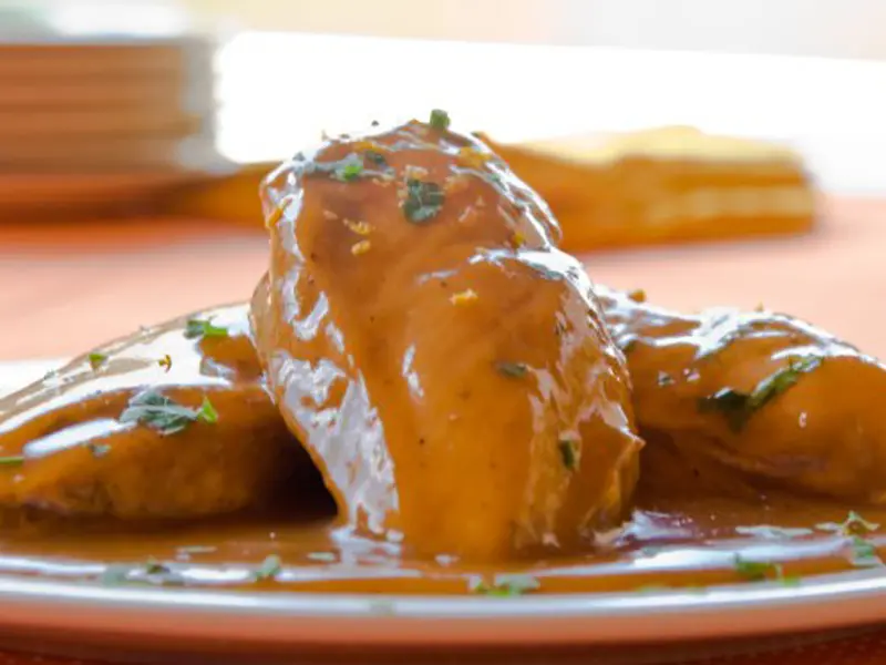 Pechugas a la Naranja