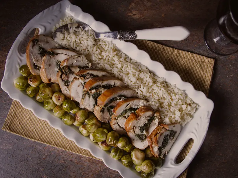 Pechugas Rellenas de Espinaca