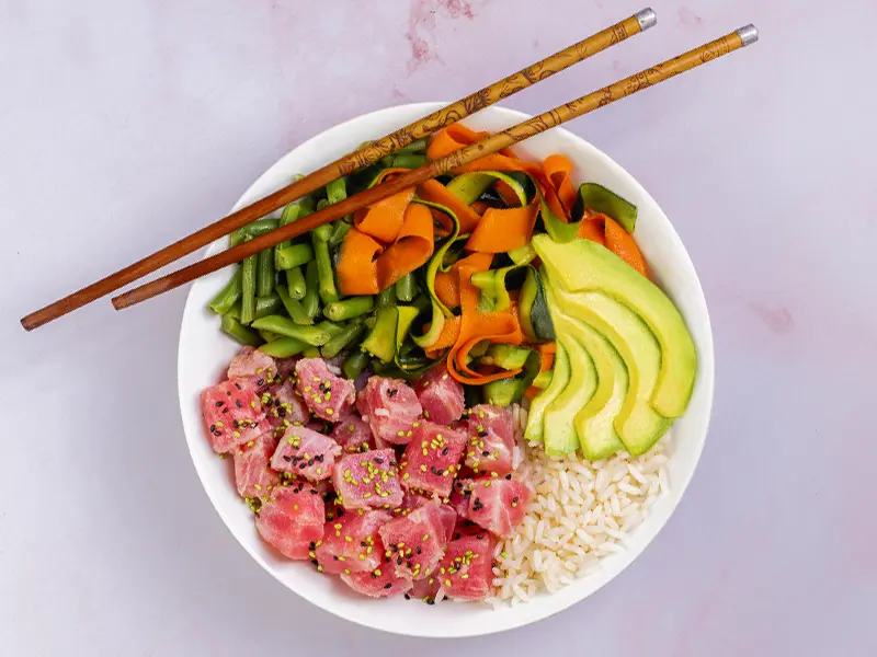 Poke Bowl de Atún