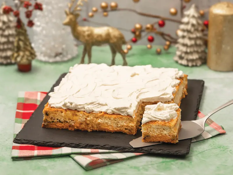 Pudín de Calabaza con Pecanas