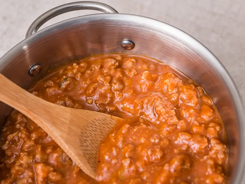 Salsa Boloñesa Casera