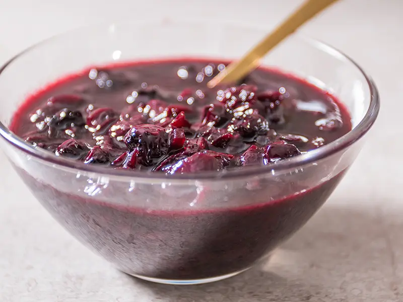 Salsa de Blueberry