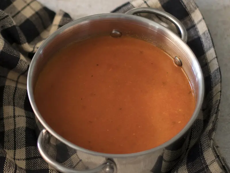 Salsa de Tomate Casera