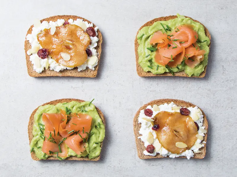 Tostadas Variadas